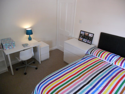 Keele University student accommodation - sample bedroom